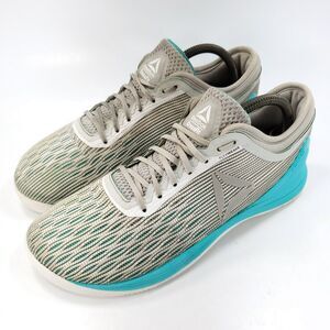 Reebok Crossfit Nano Fluxweave Athletic Shoe Womens Size 9.5 CN1042 Gray Blue